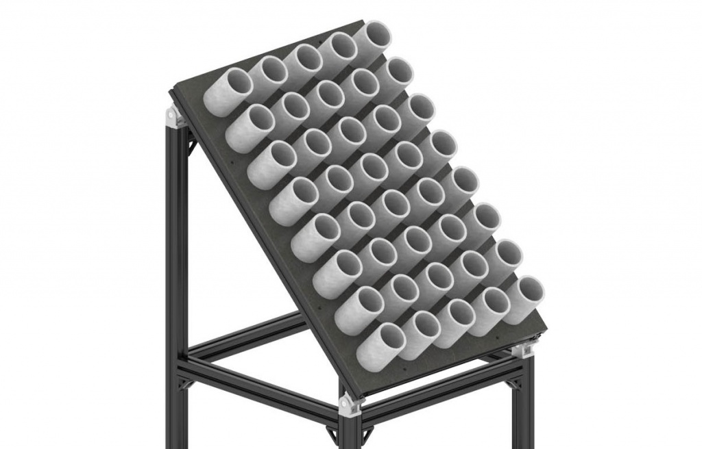 Стол для позиционирования полых цилиндрических заготовок TR.Robots-1