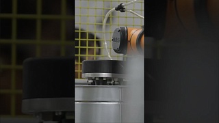 Робот AUBO на производстве металлических изделий #shorts